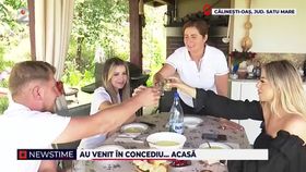 Au venit în concediu...acasă. Românii plecați la muncă peste hotare s-au întors pentru câteva zile la cei dragi: „Dorul de părinți, de prieteni, de rude”